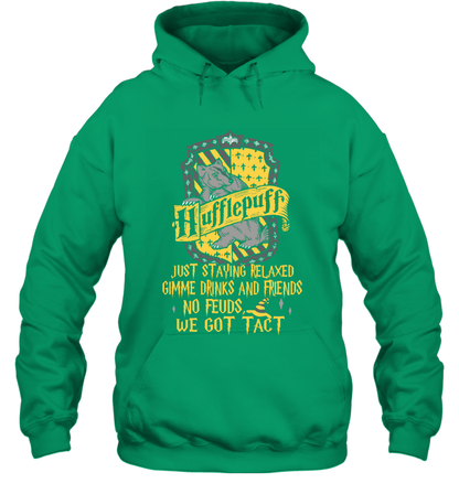 Harry Potter Quotes Hufflepuff Hoodie Irish