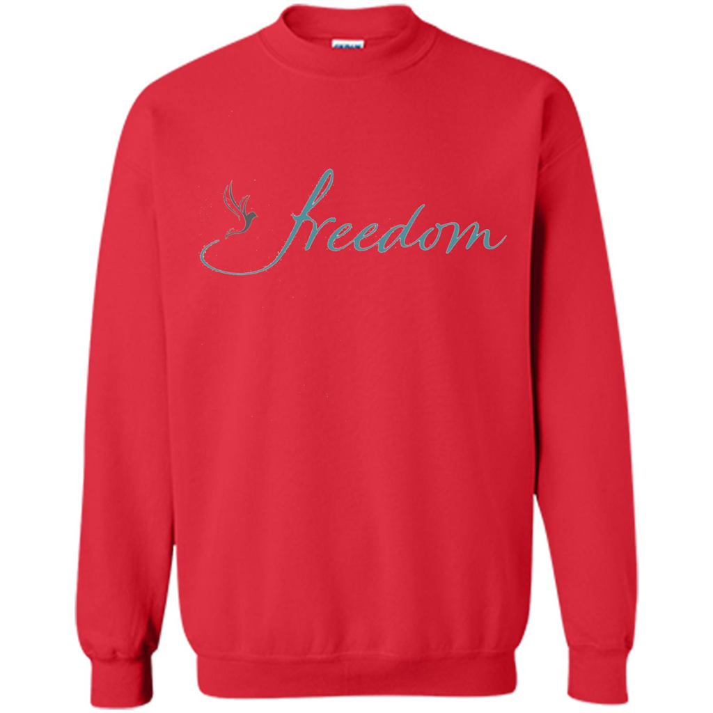 Freedom Dove T-shirt Red