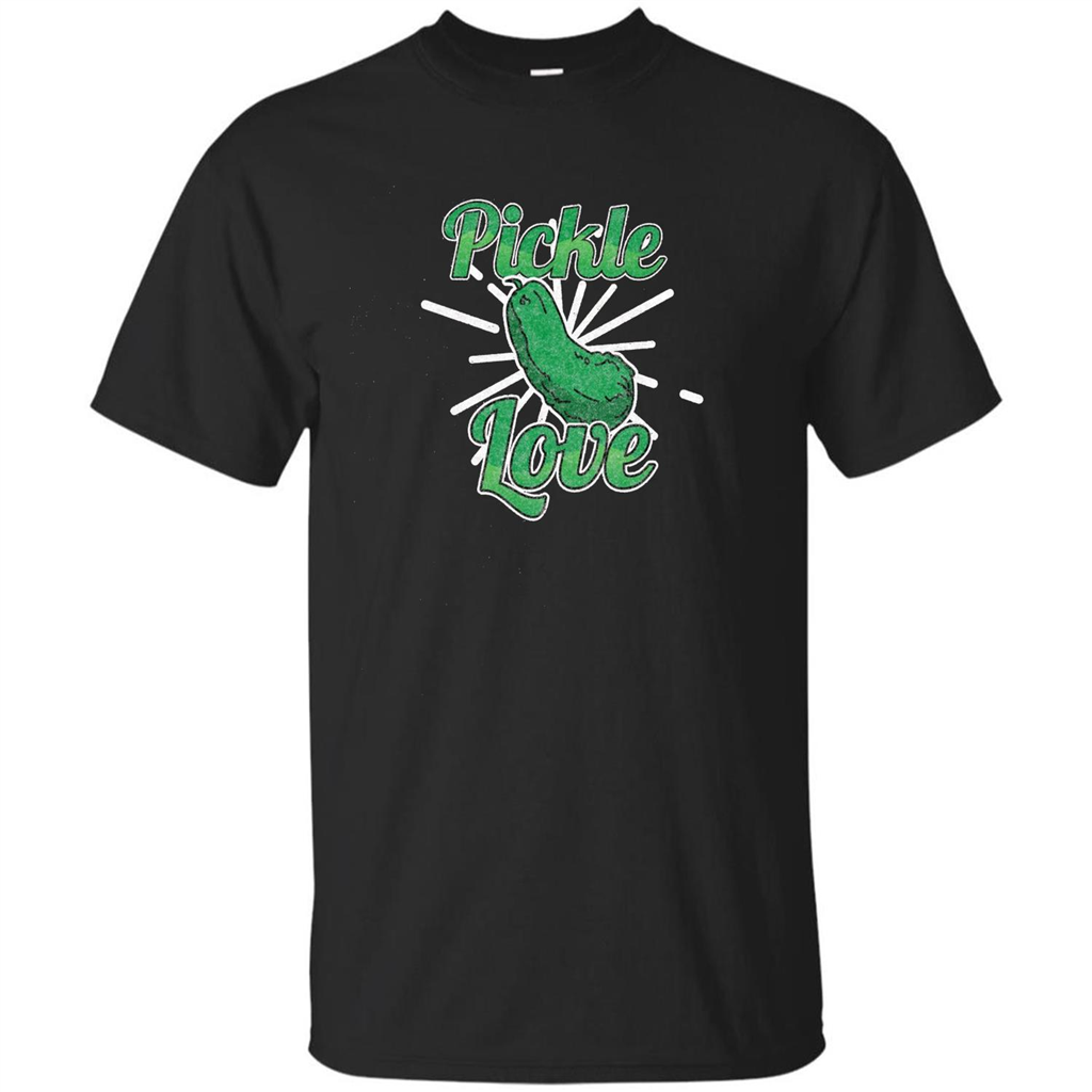 Pickle Love T-shirt Black