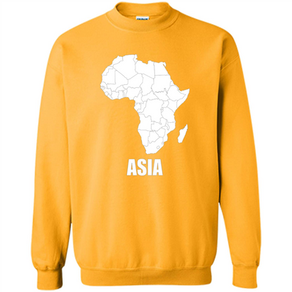 Africa Asia Funny t-shirts - Humor T-shirts Gold