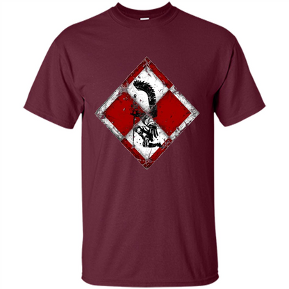Szachownica Lotnicza t-Shirt Maroon