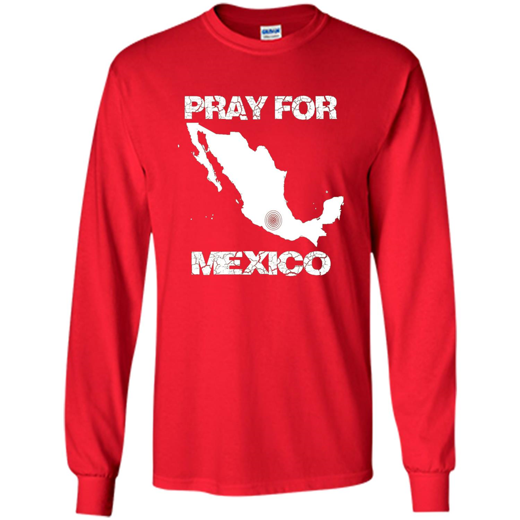 Pray For Mexico T-Shirt | Pray For Mexico Tshirt Red