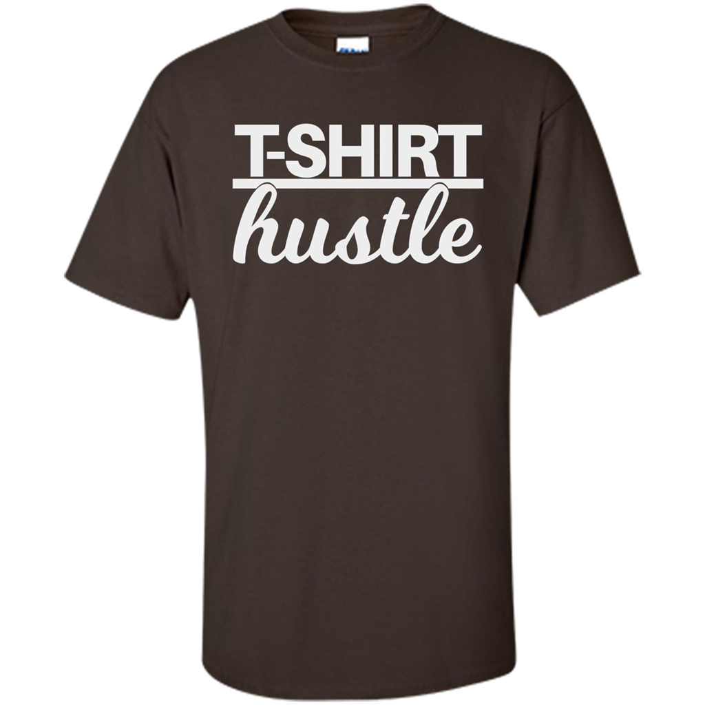 T-shirt Hustle Dark Chocolate