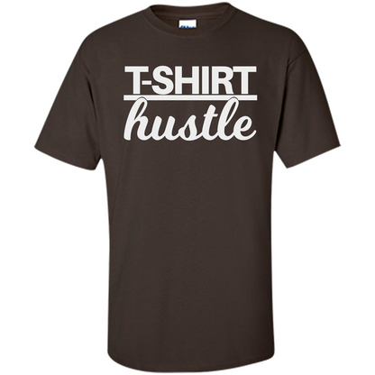 T-shirt Hustle Dark Chocolate