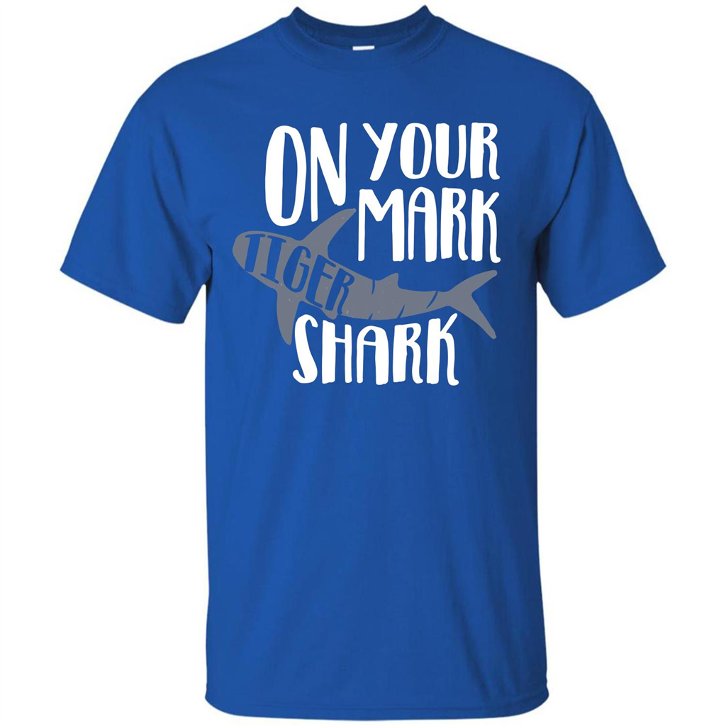 Tiger Shark T-shirt On Your Mark Tiger Shark T-shirt Royal