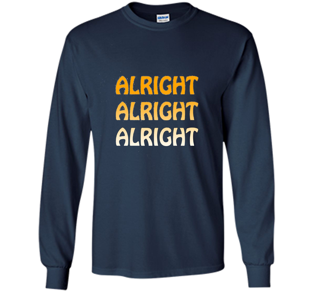 Alright Alright Alright T-shirt Navy