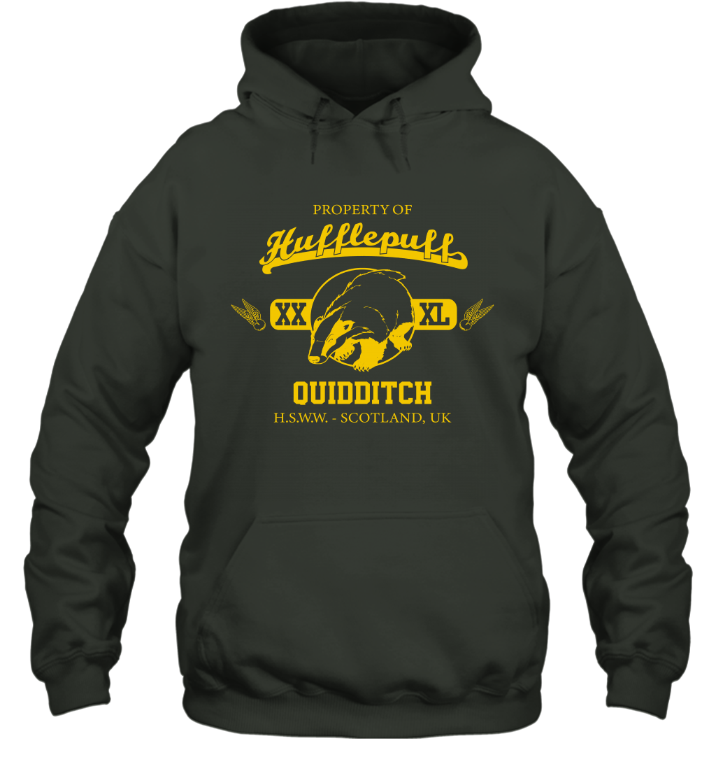 Property Of Hufflepuff Quidditch Harry Potter Hoodie Hoodie Forest