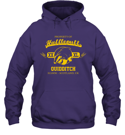 Property Of Hufflepuff Quidditch Harry Potter Hoodie Hoodie Purple