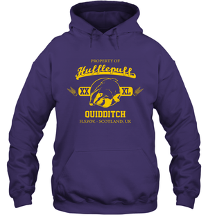 Property Of Hufflepuff Quidditch Harry Potter Hoodie