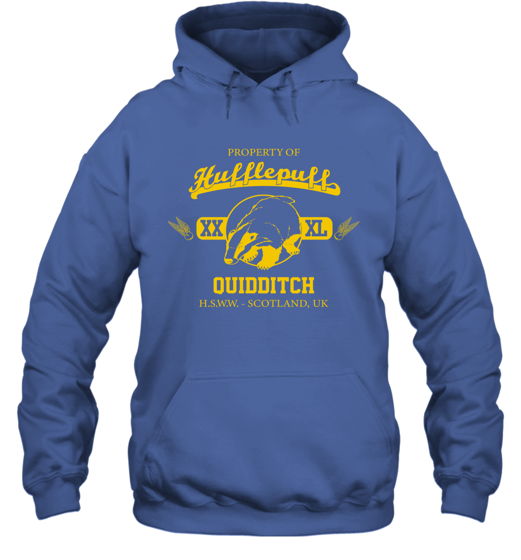 Property Of Hufflepuff Quidditch Harry Potter Hoodie Hoodie Royal