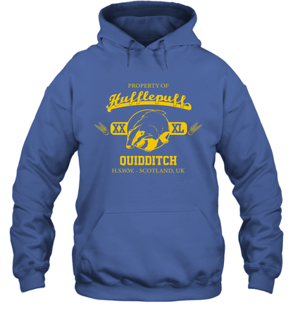 Property Of Hufflepuff Quidditch Harry Potter Hoodie Hoodie Royal