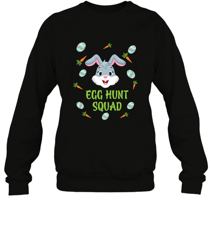 Egg Hunt Squad Happy Easter Day Shirt Sweatshirt Black