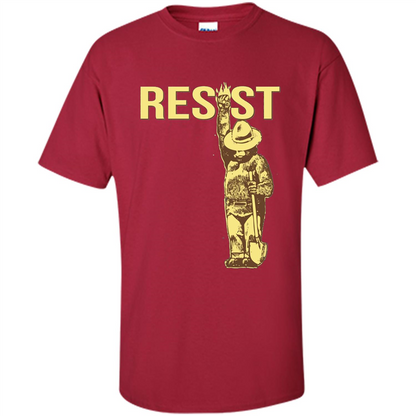 Resist T-shirt National Park Resist Cardinal