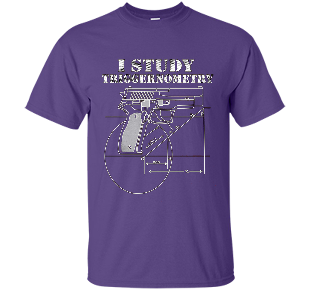 I study Triggernometry T-shirt Purple