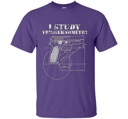 I study Triggernometry T-shirt Purple