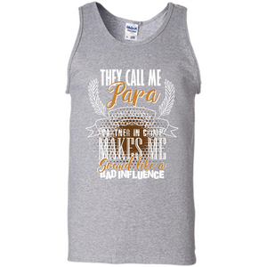 Papa T-shirt They Call Me Papa - Partner In Crime