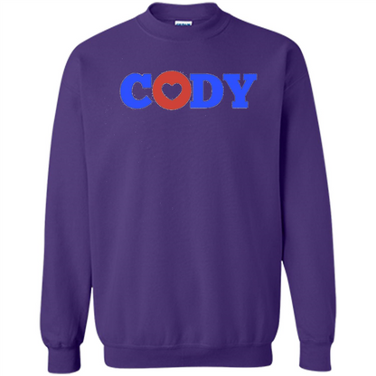 Cody Love T-shirt Dodger Fan T-shirt Purple