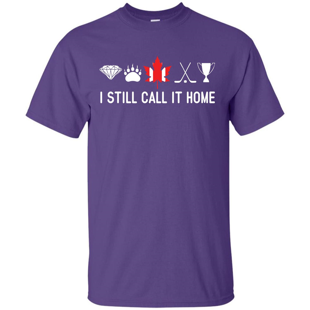 Canada T-shirt I Still Call It Home T-shirt Purple