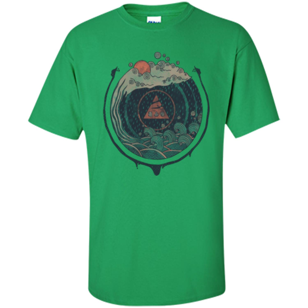 Water T-shirt Irish Green