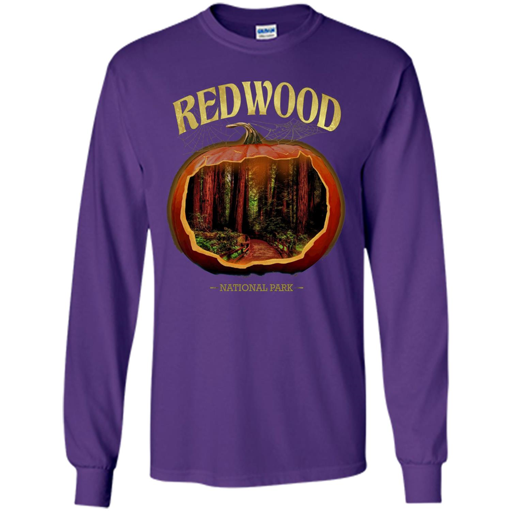 Redwood National Park T-Shirt Halloween Pumpkin