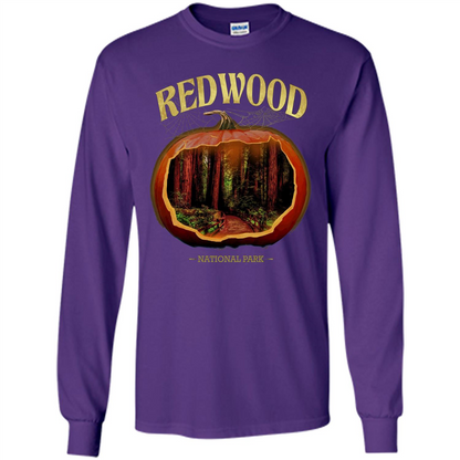 Redwood National Park T-Shirt Halloween Pumpkin