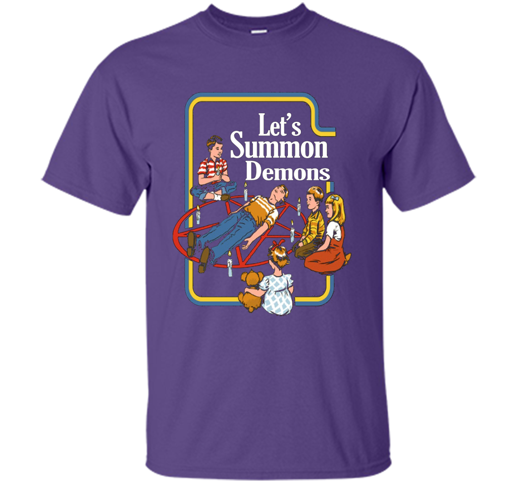 Let's Summon Demons T-Shirt Purple