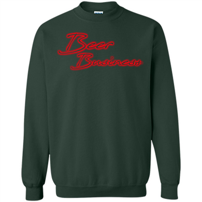 Beer T-shirt Beer Business Forest Green