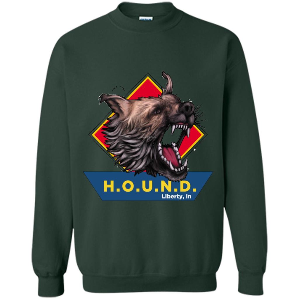 H.O.U.N.D Liberty, In T-shirt Forest Green