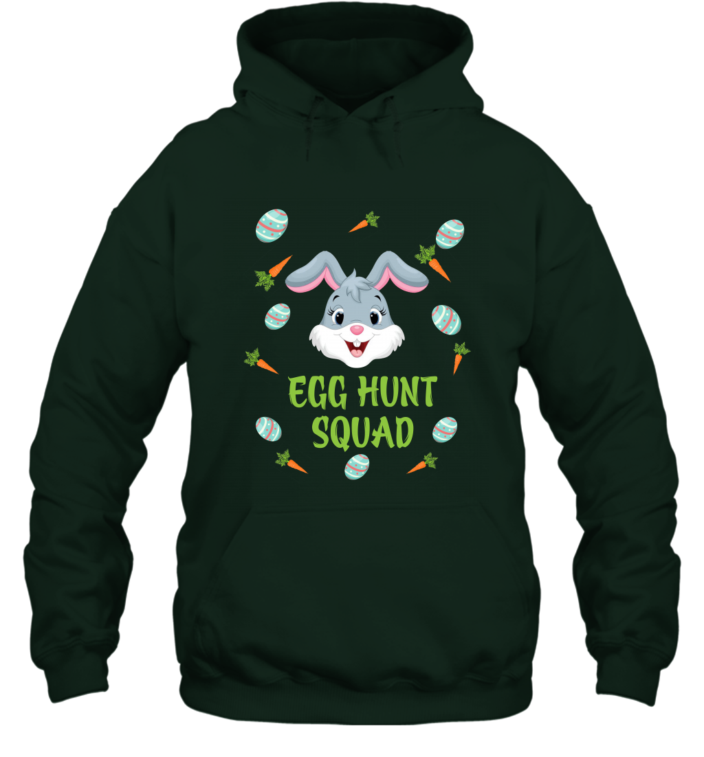 Egg Hunt Squad Happy Easter Day Shirt Hoodie Forest