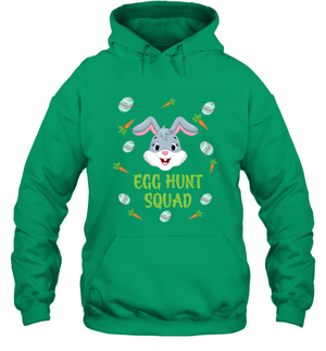 Egg Hunt Squad Happy Easter Day ShirtUnisex Heavyweight Pullover Hoodie