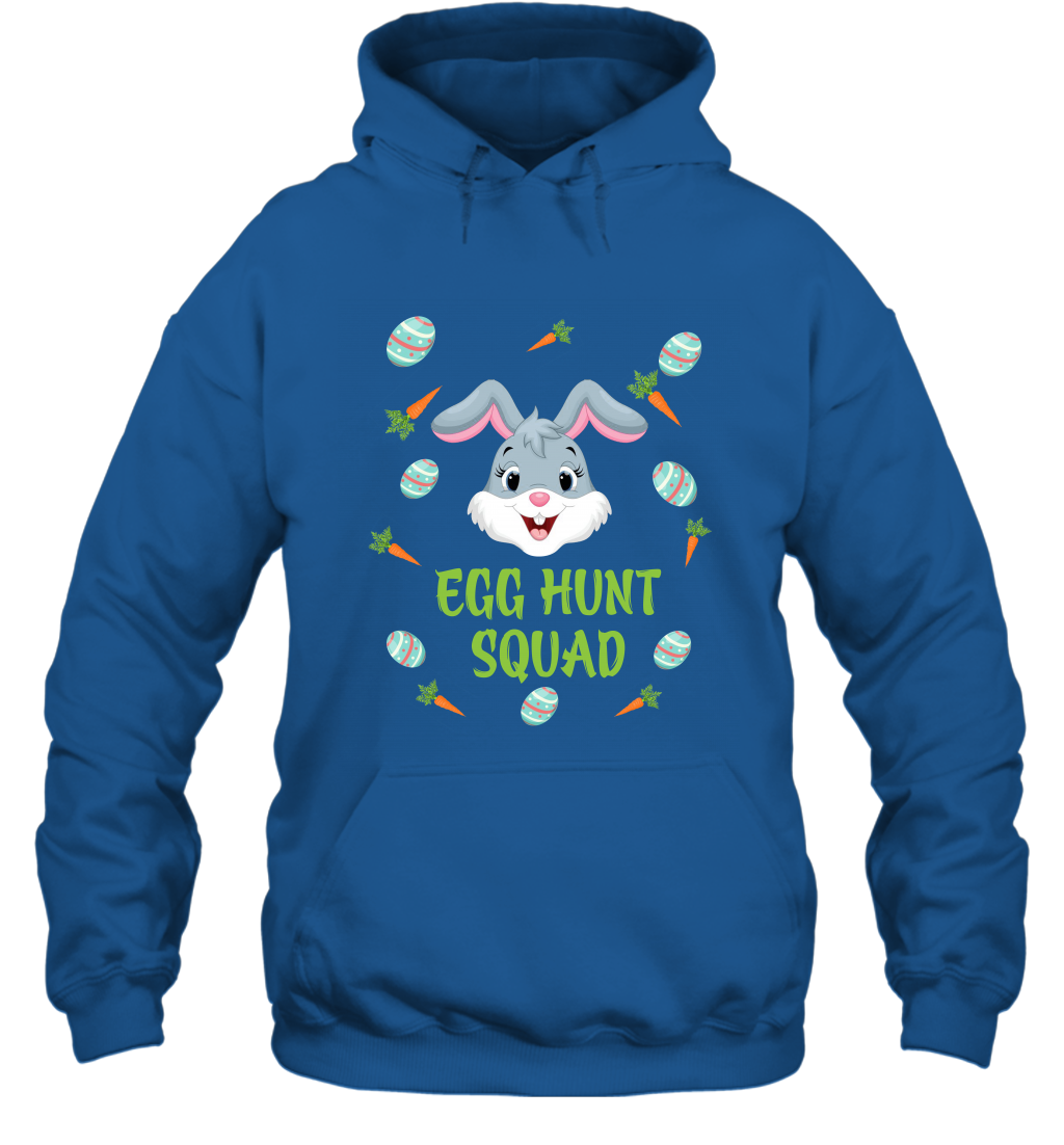 Egg Hunt Squad Happy Easter Day Shirt Hoodie Royal