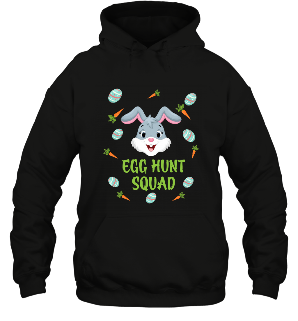 Egg Hunt Squad Happy Easter Day Shirt Hoodie Black
