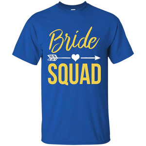 Bachelorette Party T-Shirts Bridesmaids Bride Squad T-Shirt