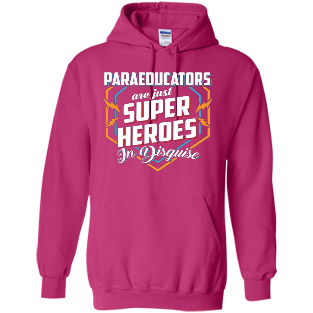 Paraeducators Are Super Heroes In Disguise T-shirt Heliconia