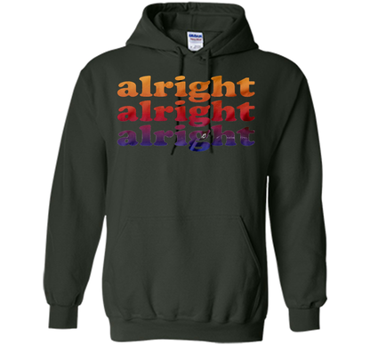 Alright Alright Alright T-shirt Forest Green