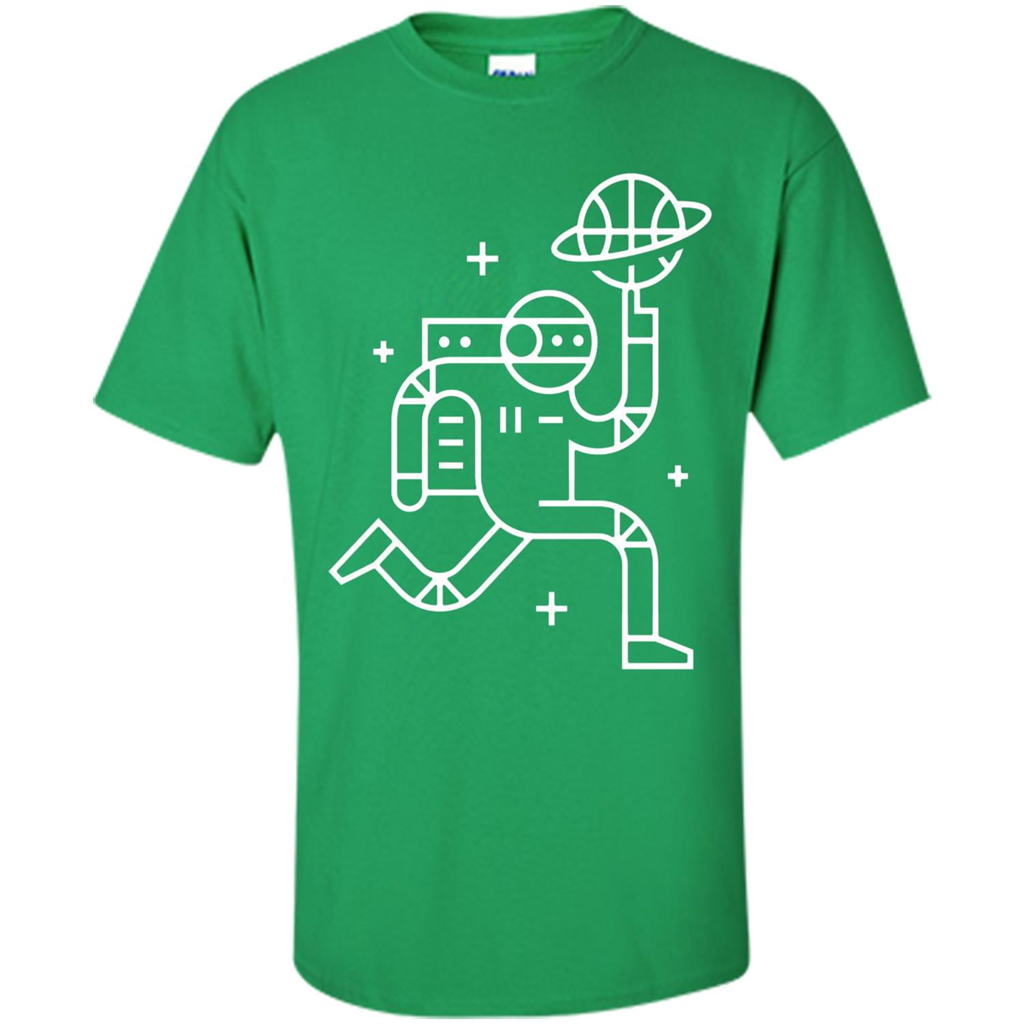 Space Ballin' T-Shirt Irish Green