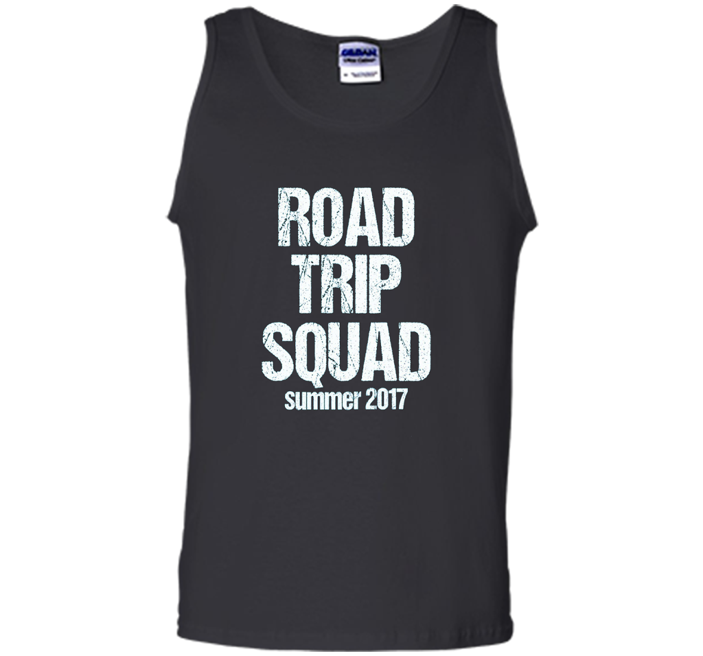 Road Trip Squad - Funny Summer Vacation T-Shirt shirt Black