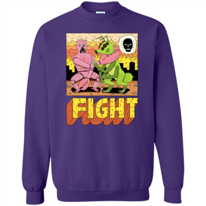 Fight T-shirt Purple