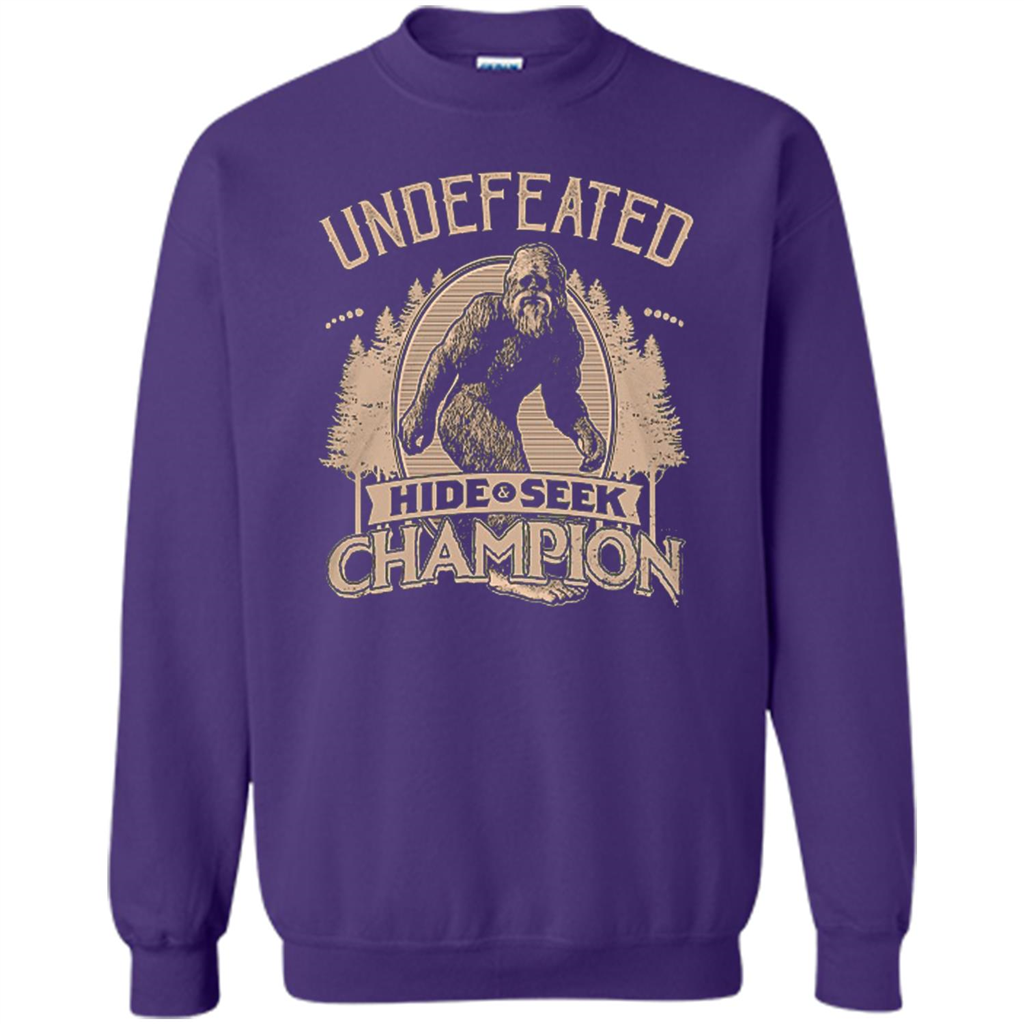 Undefeated Hide Seek Champion T-shirt Purple