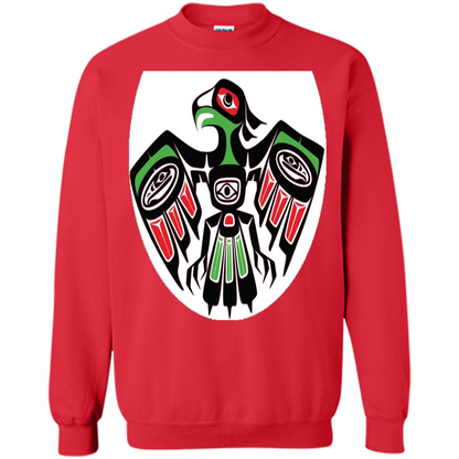 Native American Eagle T-shirt Red