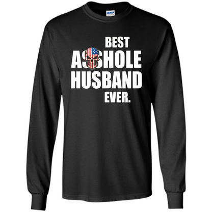 Best Asshole Husband Ever T-shirt Black