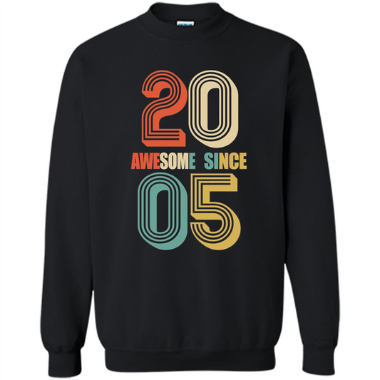 Awesome Since 2005 T-Shirt Black