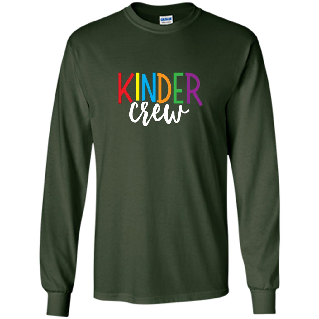 Cute Kindergarten Teacher Team T-Shirt Forest Green