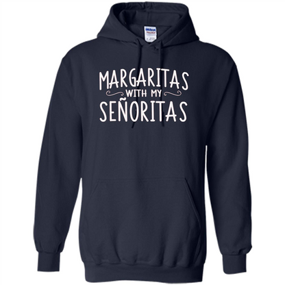 Margaritas With My Senoritas T-shirt Navy