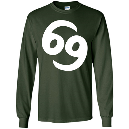 Cancer Zodiac T-shirt Forest Green