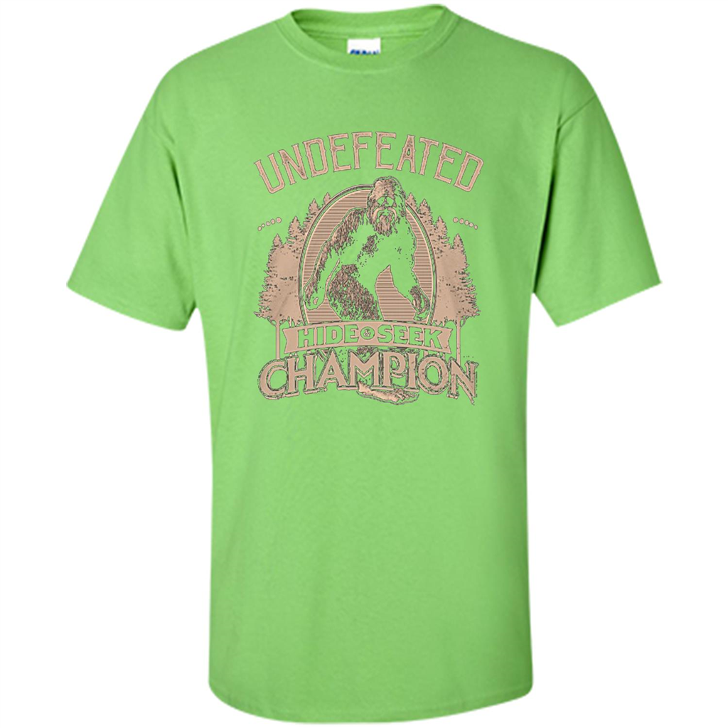 Undefeated Hide Seek Champion T-shirt Lime