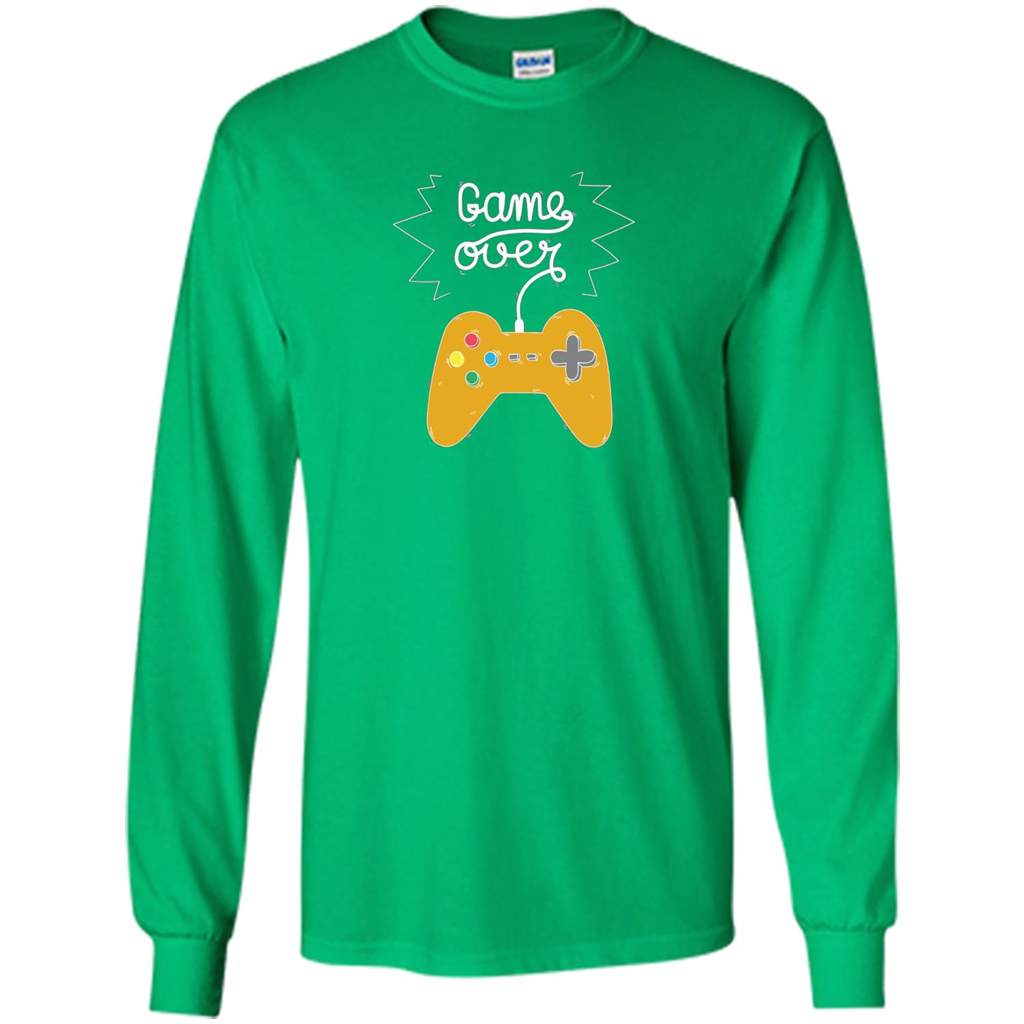 Gamer T-shirt Game Over Irish Green