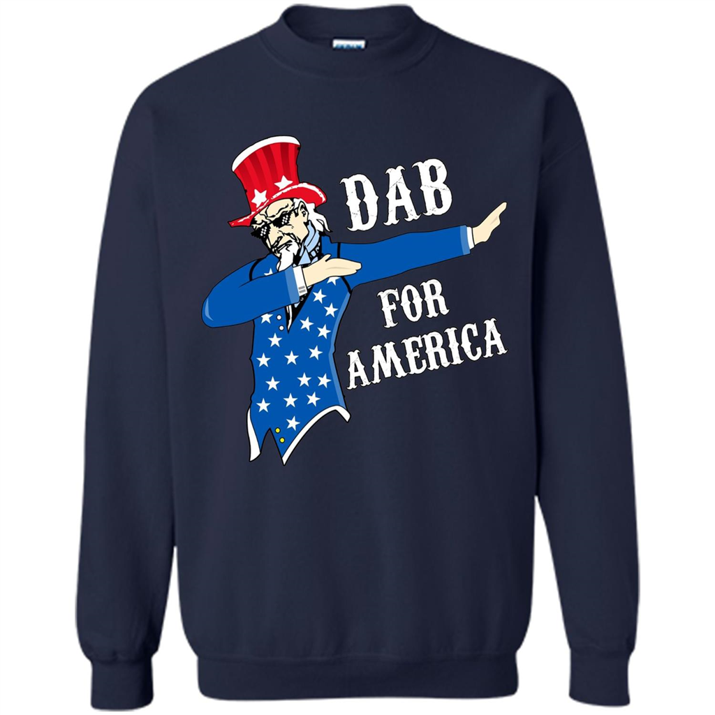 Independen Day T-shirt Patriotic Uncle Sam Dabbing. 4th of July Navy