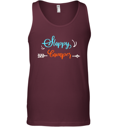 Happy Camper Shirt Tank Top Tank Top Maroon