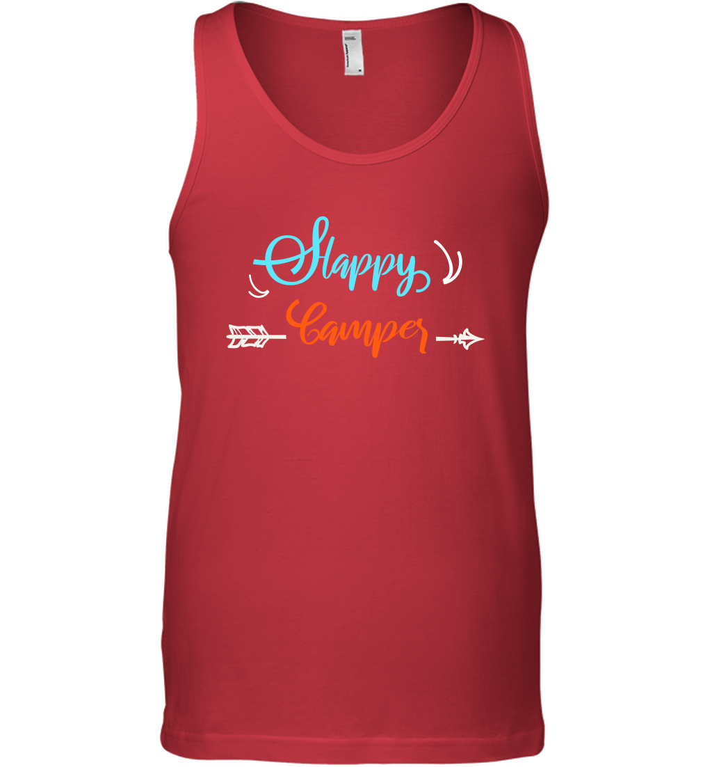 Happy Camper Shirt Tank Top Tank Top Red